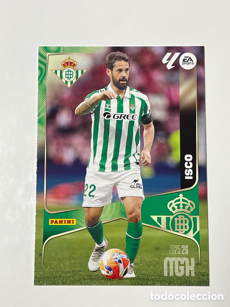 Football Stickers: Isco Betis Panini Megacracks 2025/26 #103