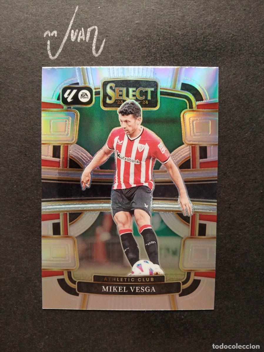 Football Stickers: N&ordm; 4 SILVER PRIZM MIKEL VESGA ATHLETIC CLUB BILBAO ⚽ PANINI &reg; SELECT FIFA 2023 2024 23 24 NUEVO