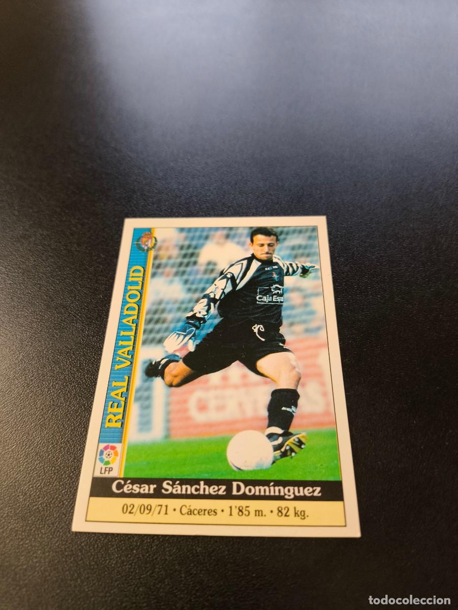Football Stickers: 201 Cesar VALLADOLID MUNDICROMO FICHAS LIGA 1999 2000 99 00 NO PANINI ESTE