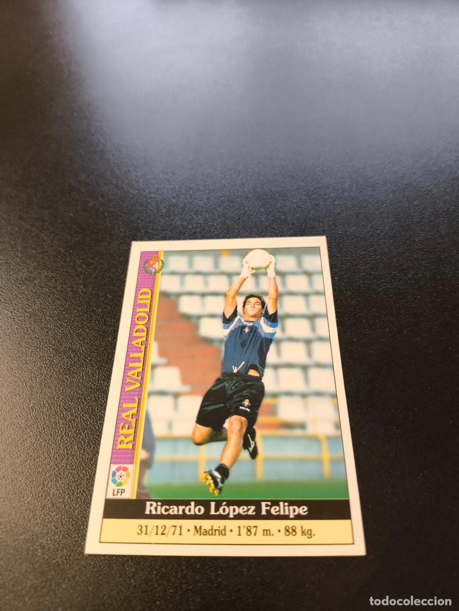 Football Stickers: 202 Ricardo VALLADOLID MUNDICROMO FICHAS LIGA 1999 2000 99 00 NO PANINI ESTE