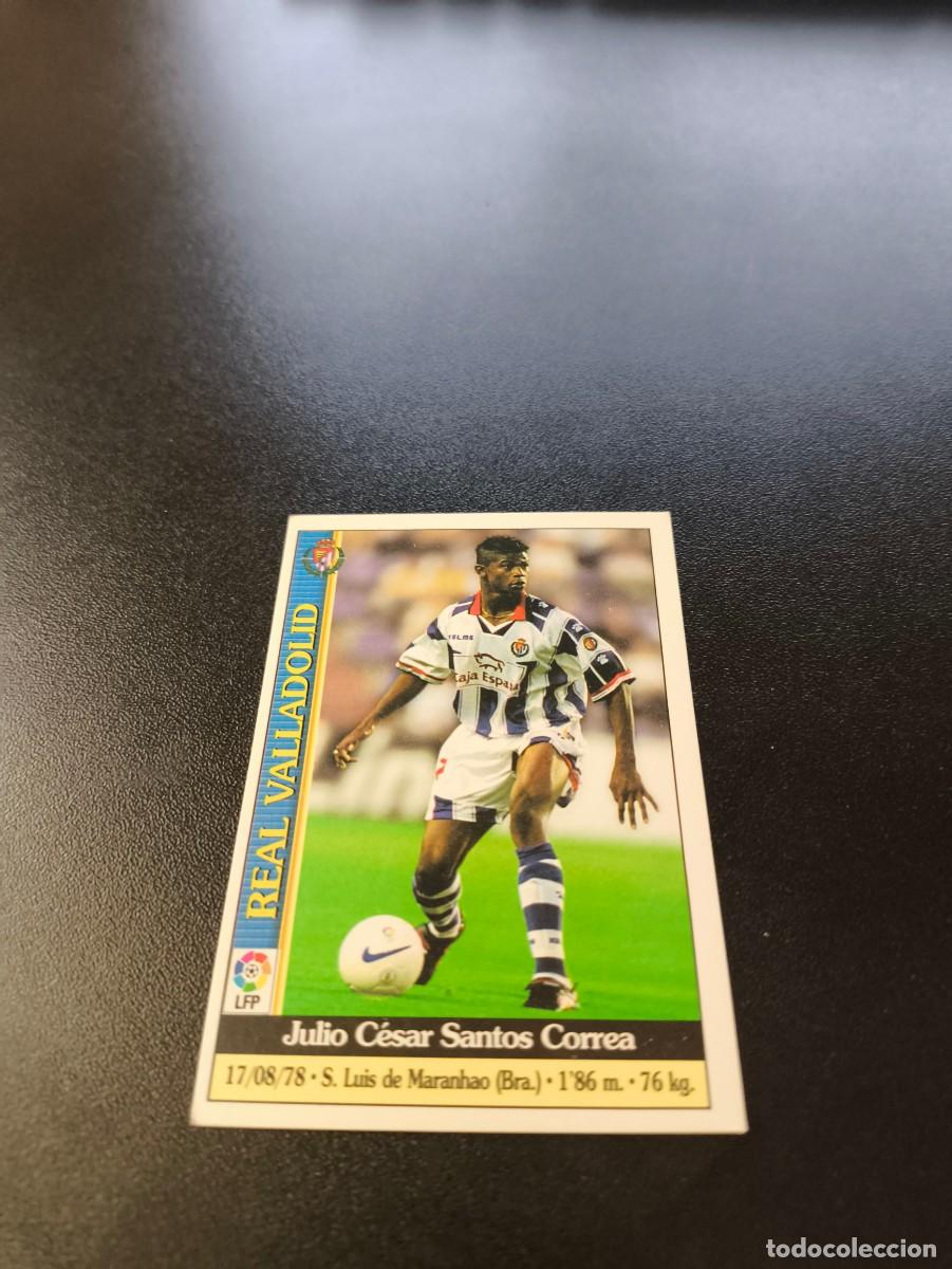 Football Stickers: 205 Julio Cesar BAJA VALLADOLID MUNDICROMO FICHAS LIGA 1999 2000 99 00 NO PANINI ESTE
