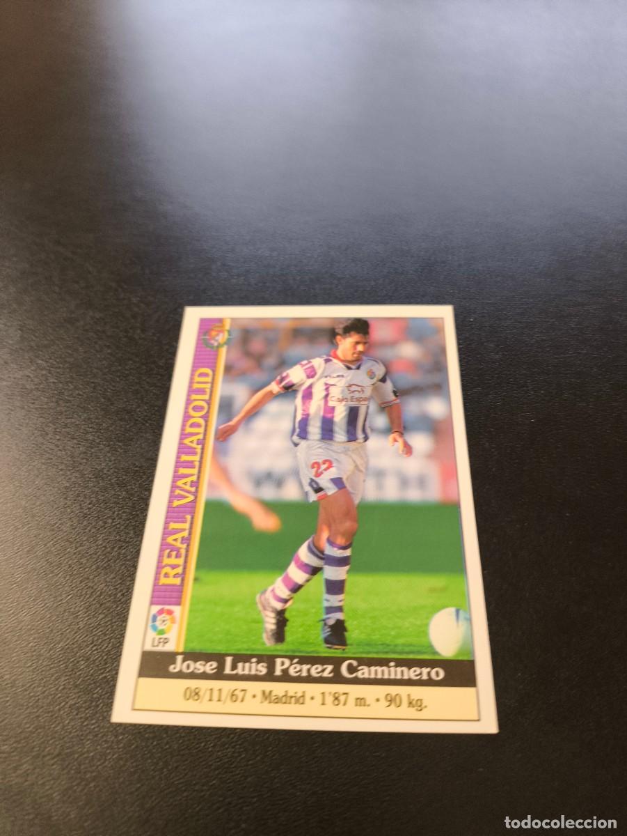 Football Stickers: 210 Caminero VALLADOLID MUNDICROMO FICHAS LIGA 1999 2000 99 00 NO PANINI ESTE