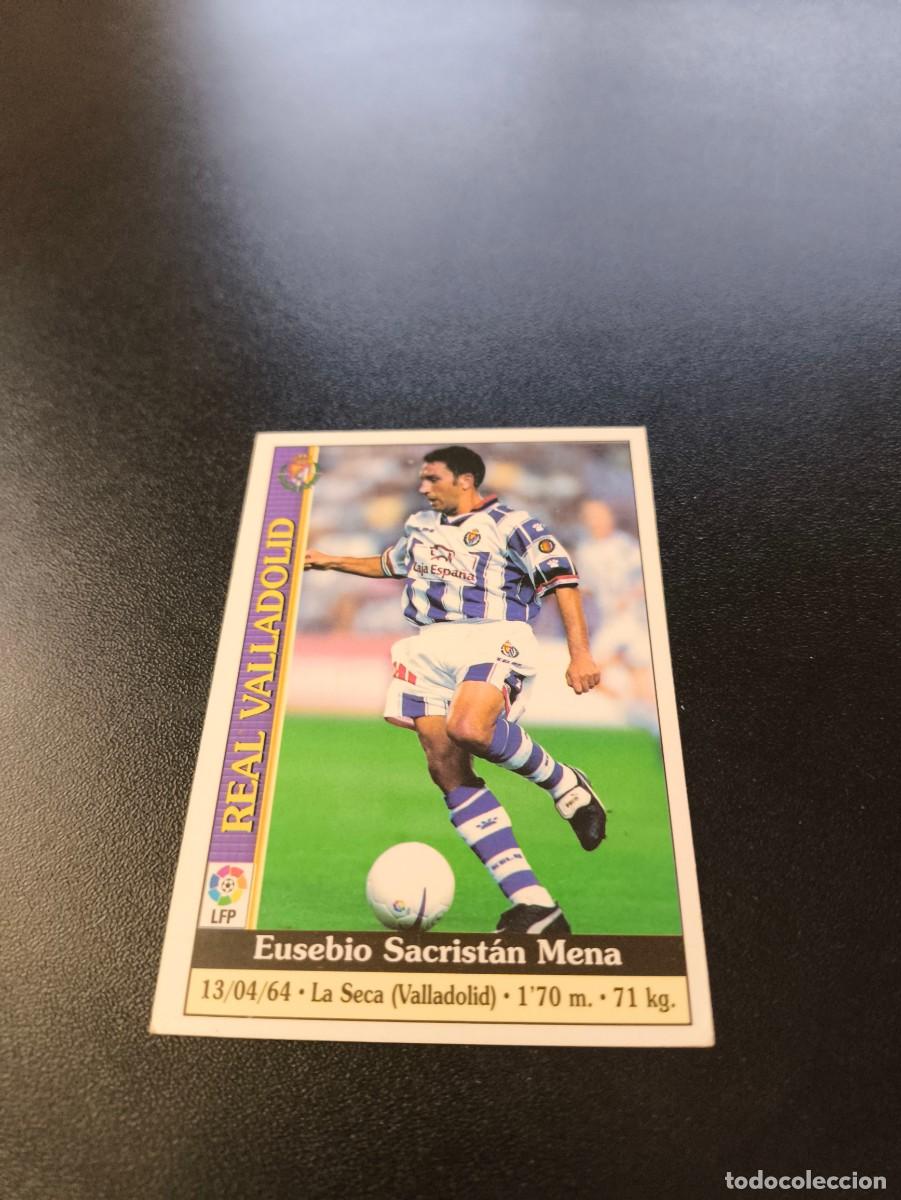 Football Stickers: 211 Eusebio VALLADOLID MUNDICROMO FICHAS LIGA 1999 2000 99 00 NO PANINI ESTE