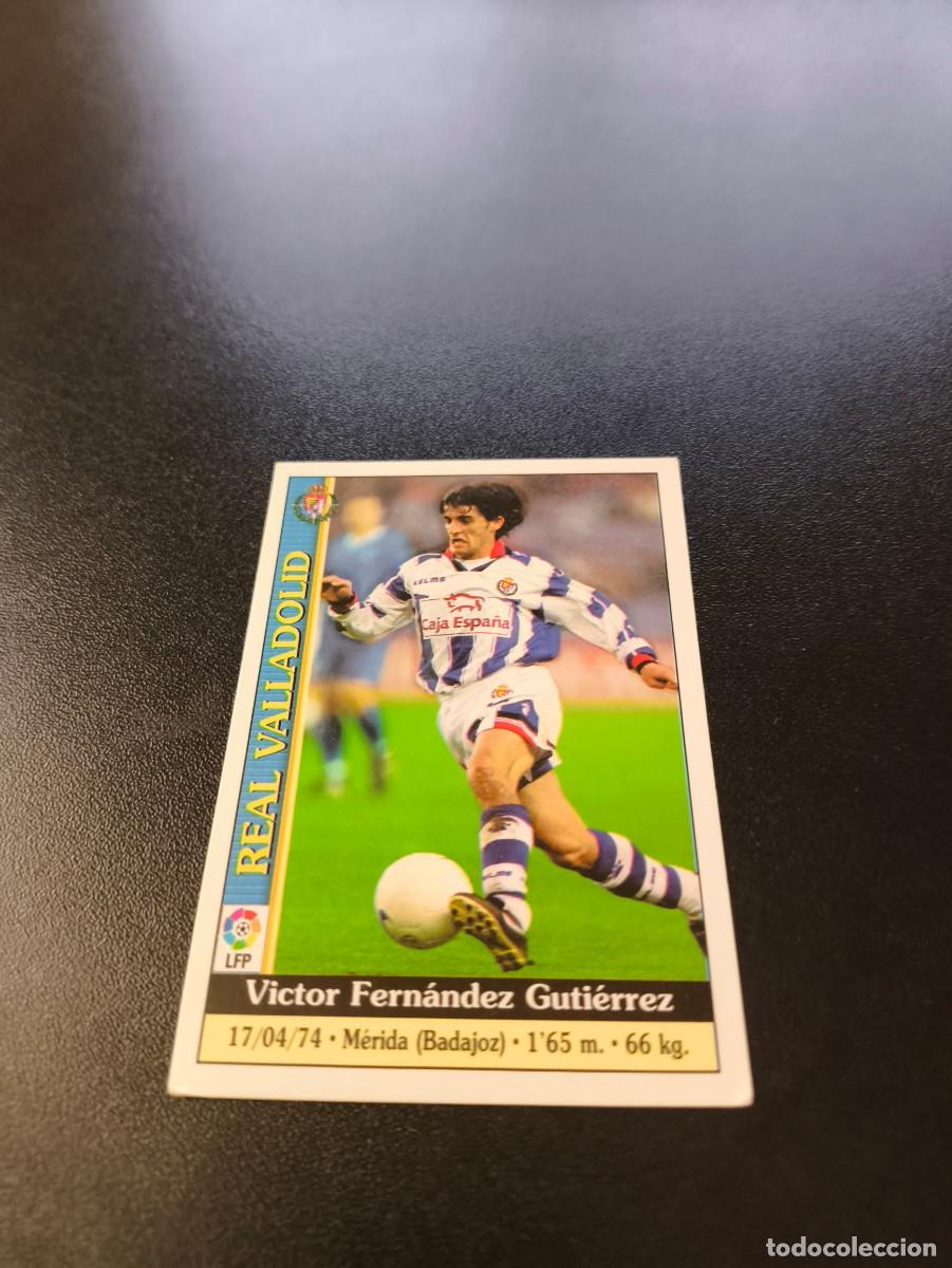 Cromos de F&uacute;tbol: 213 Victor VALLADOLID MUNDICROMO FICHAS LIGA 1999 2000 99 00 NO PANINI ESTE