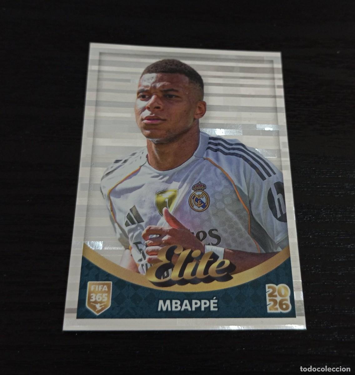 Cromos de F&uacute;tbol: -PANINI FIFA 365 2026 : 524 MBAPPE ( REAL MADRID ) -- ELITE --