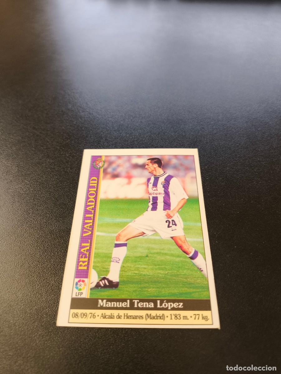 Cromos de F&uacute;tbol: 215 Tena ALTA VALLADOLID MUNDICROMO FICHAS LIGA 1999 2000 99 00 NO PANINI ESTE