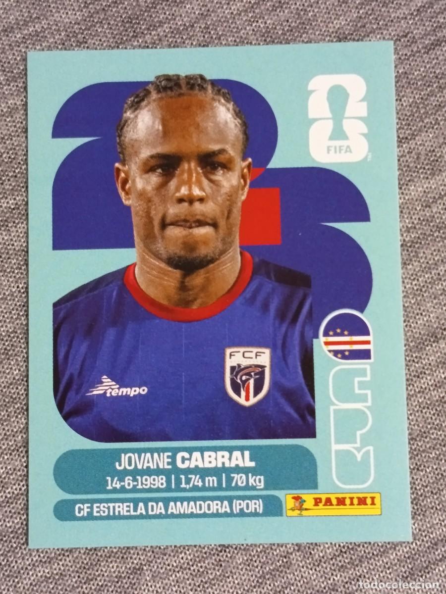 Cromos de F&uacute;tbol: CABRAL CPV 16 STICKER MUNDIAL 2026 PANINI FIFA WORLD CUP NUEVO