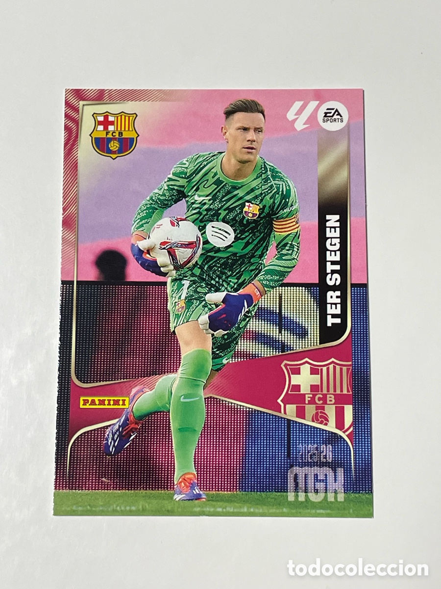 Cromos de F&uacute;tbol: Marc Andr&eacute; Ter Stegen F. C. Barcelona Panini Megacracks 2025/26 #30