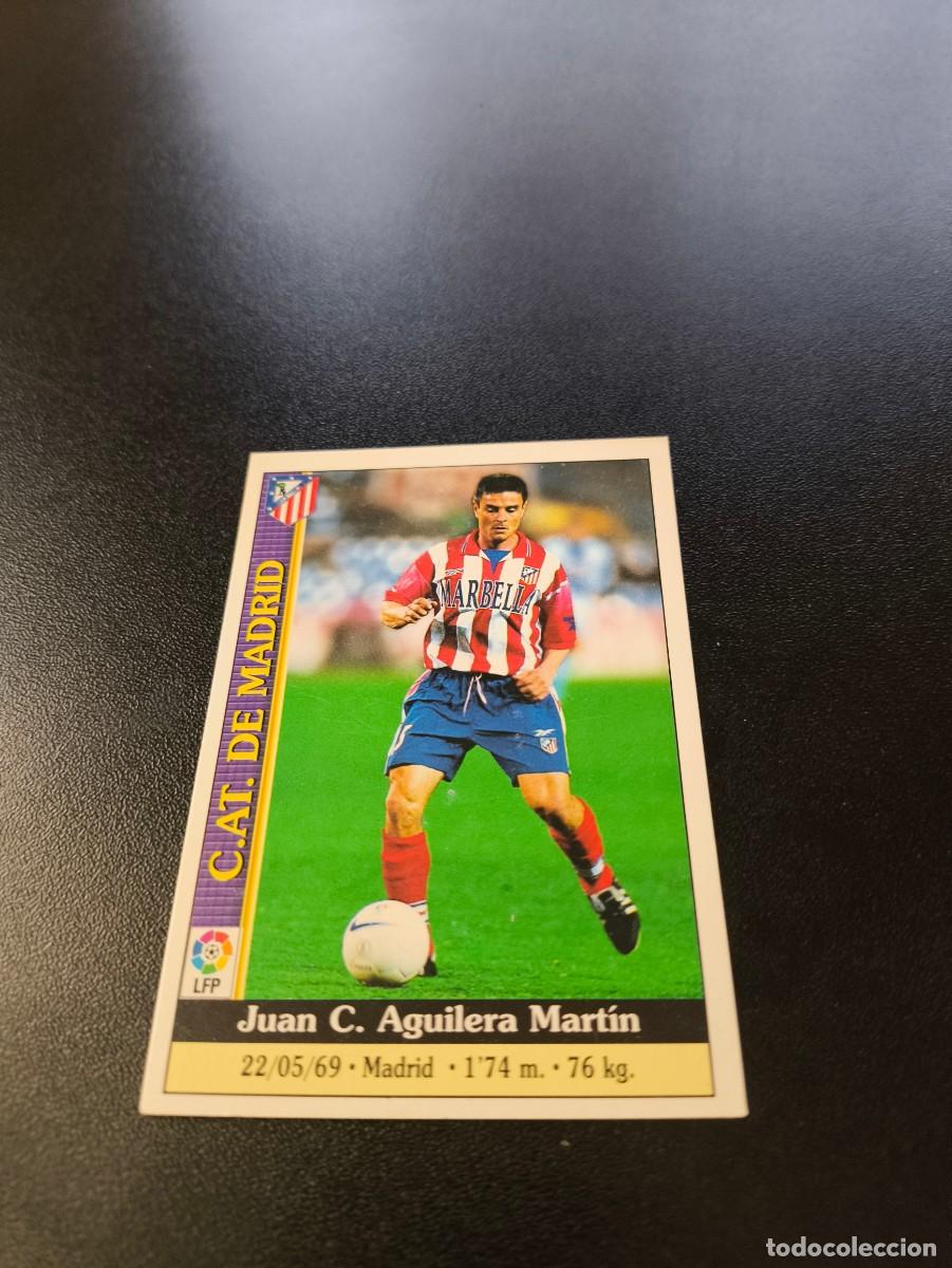 Cromos de F&uacute;tbol: 221 Aguilera ATLETICO DE MADRID MUNDICROMO FICHAS LIGA 1999 2000 99 00 NO PANINI ESTE