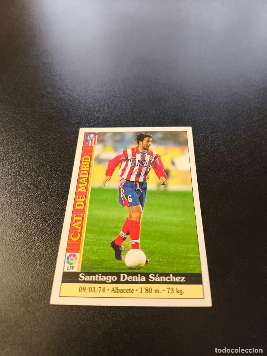 Cromos de F&uacute;tbol: 222 Santi ATLETICO DE MADRID MUNDICROMO FICHAS LIGA 1999 2000 99 00 NO PANINI ESTE