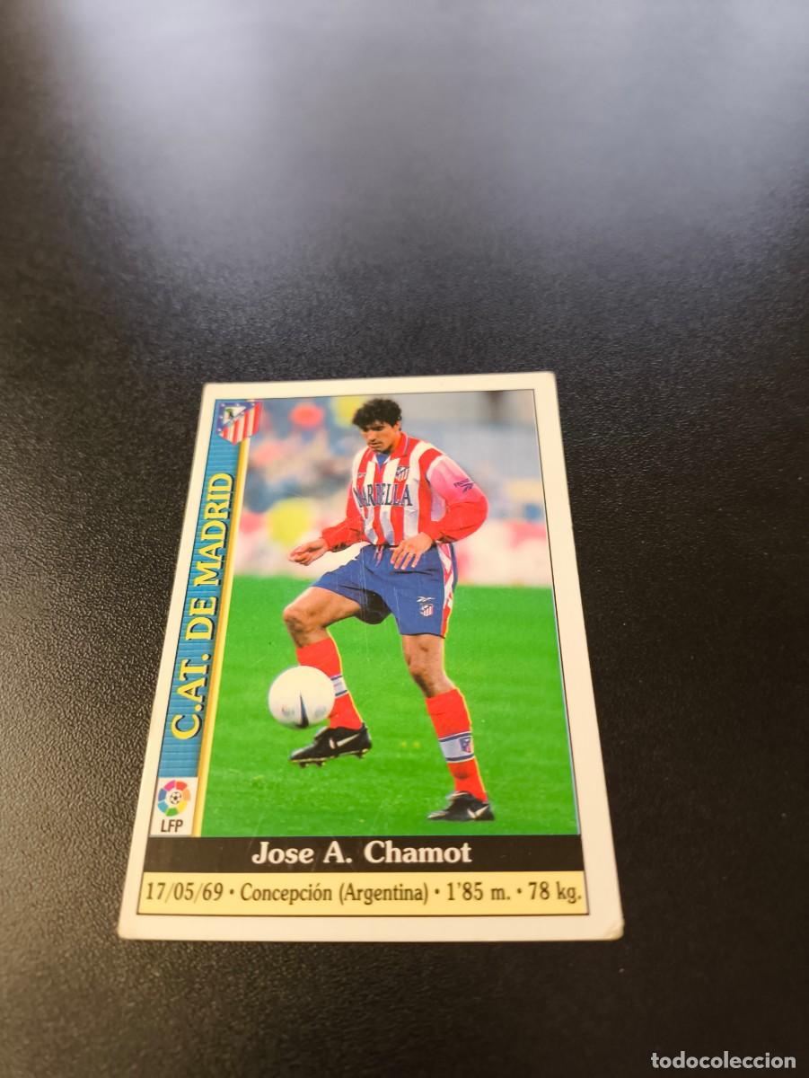 Cromos de F&uacute;tbol: 223 Chamot ATLETICO DE MADRID MUNDICROMO FICHAS LIGA 1999 2000 99 00 NO PANINI ESTE