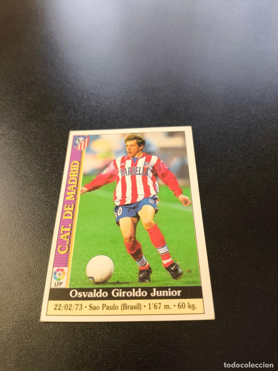 Cromos de F&uacute;tbol: 228 Juninho ATLETICO DE MADRID MUNDICROMO FICHAS LIGA 1999 2000 99 00 NO PANINI ESTE