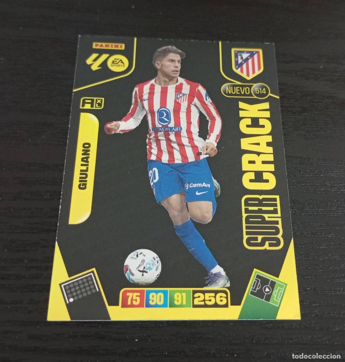 Cromos de F&uacute;tbol: -ADRENALYN 25-26 : 514 GIULIANO ( AT.MADRID ) -- NUEVO SUPER CRACK --
