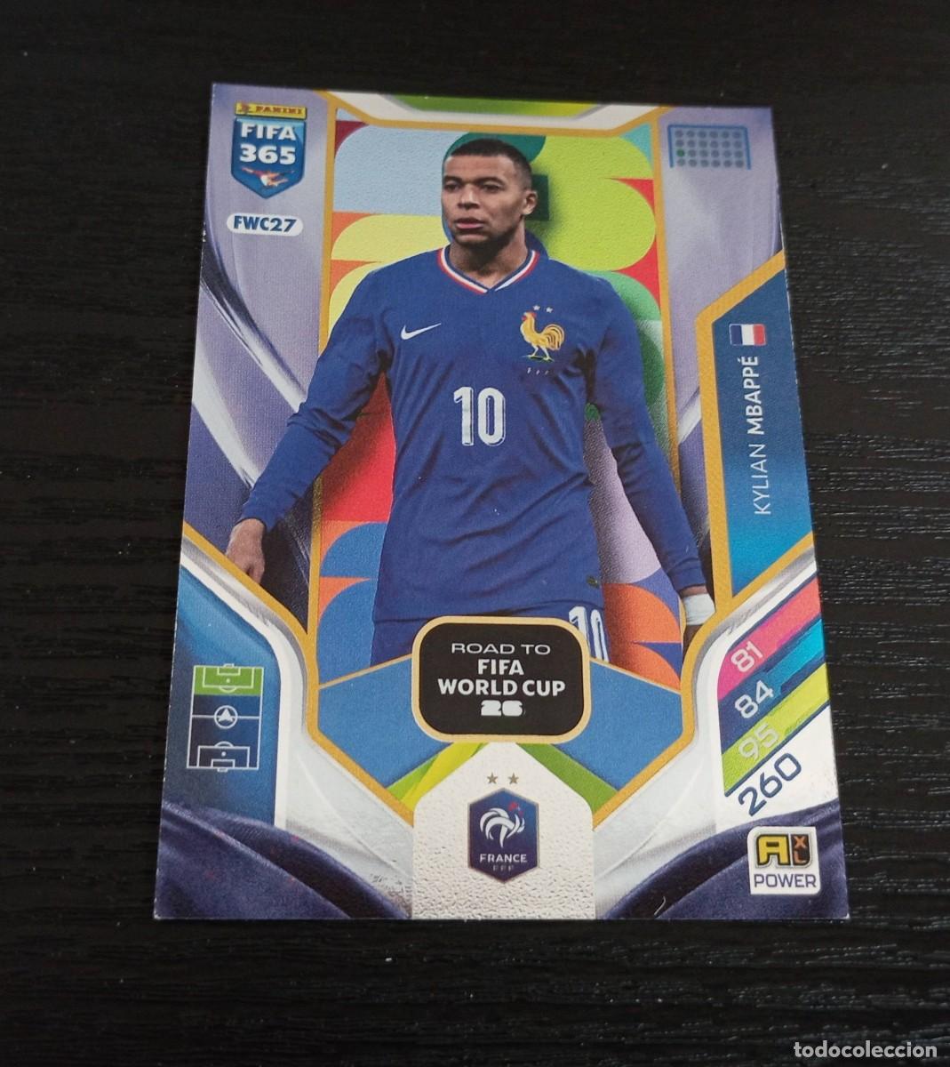 Cromos de F&uacute;tbol: -PANINI ADRENALYN FIFA 365 2026 : FWC 27 MBAPPE ( FRANCIA ) -- ROAD TO FIFA WORLD CUP -- FWC27