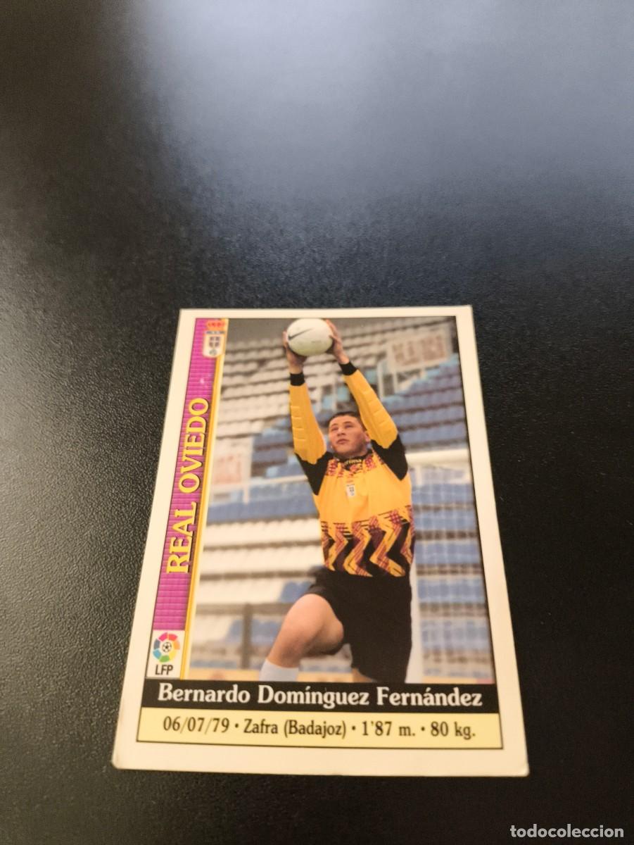 Cromos de F&uacute;tbol: 238 Bernardo OVIEDO MUNDICROMO FICHAS LIGA 1999 2000 99 00 NO PANINI ESTE