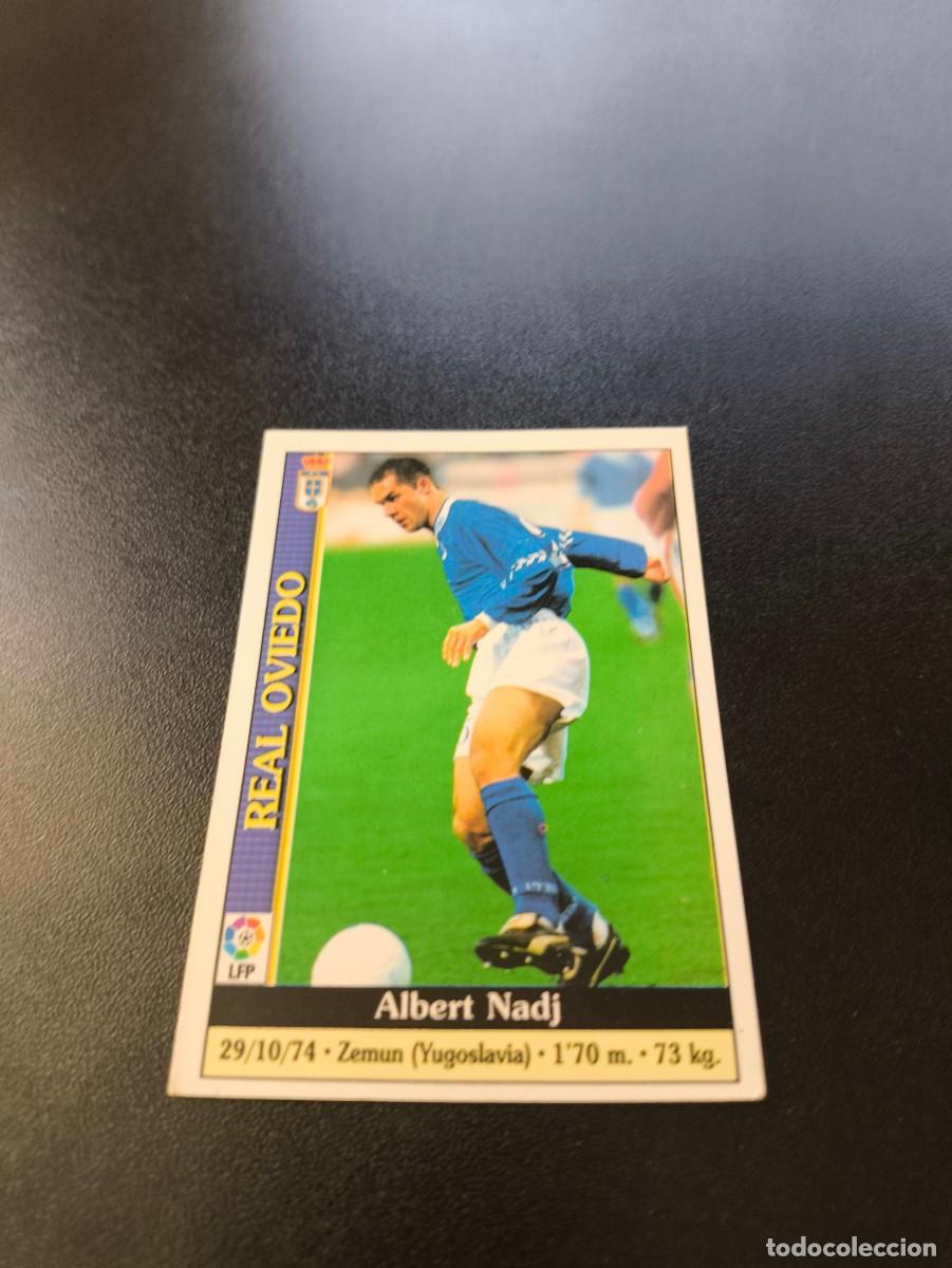 Cromos de F&uacute;tbol: 241 Nadj ALTA OVIEDO MUNDICROMO FICHAS LIGA 1999 2000 99 00 NO PANINI ESTE