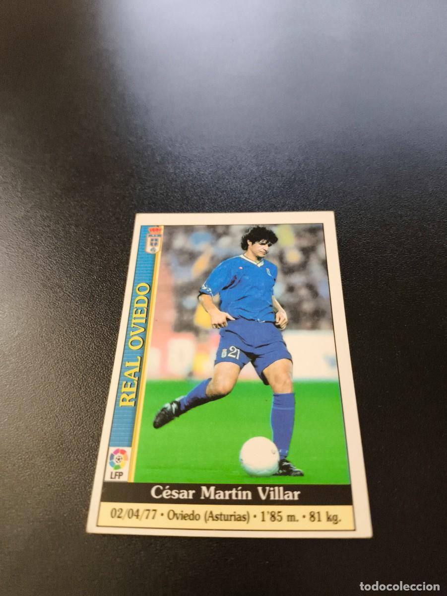Cromos de F&uacute;tbol: 241 Cesar BAJA OVIEDO MUNDICROMO FICHAS LIGA 1999 2000 99 00 NO PANINI ESTE