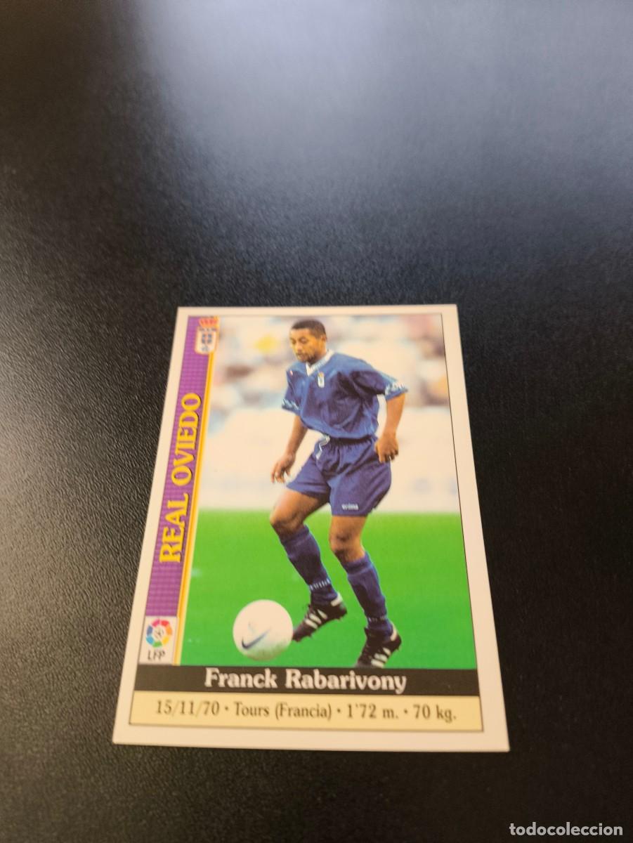 Cromos de F&uacute;tbol: 243 Rabarivony OVIEDO MUNDICROMO FICHAS LIGA 1999 2000 99 00 NO PANINI ESTE