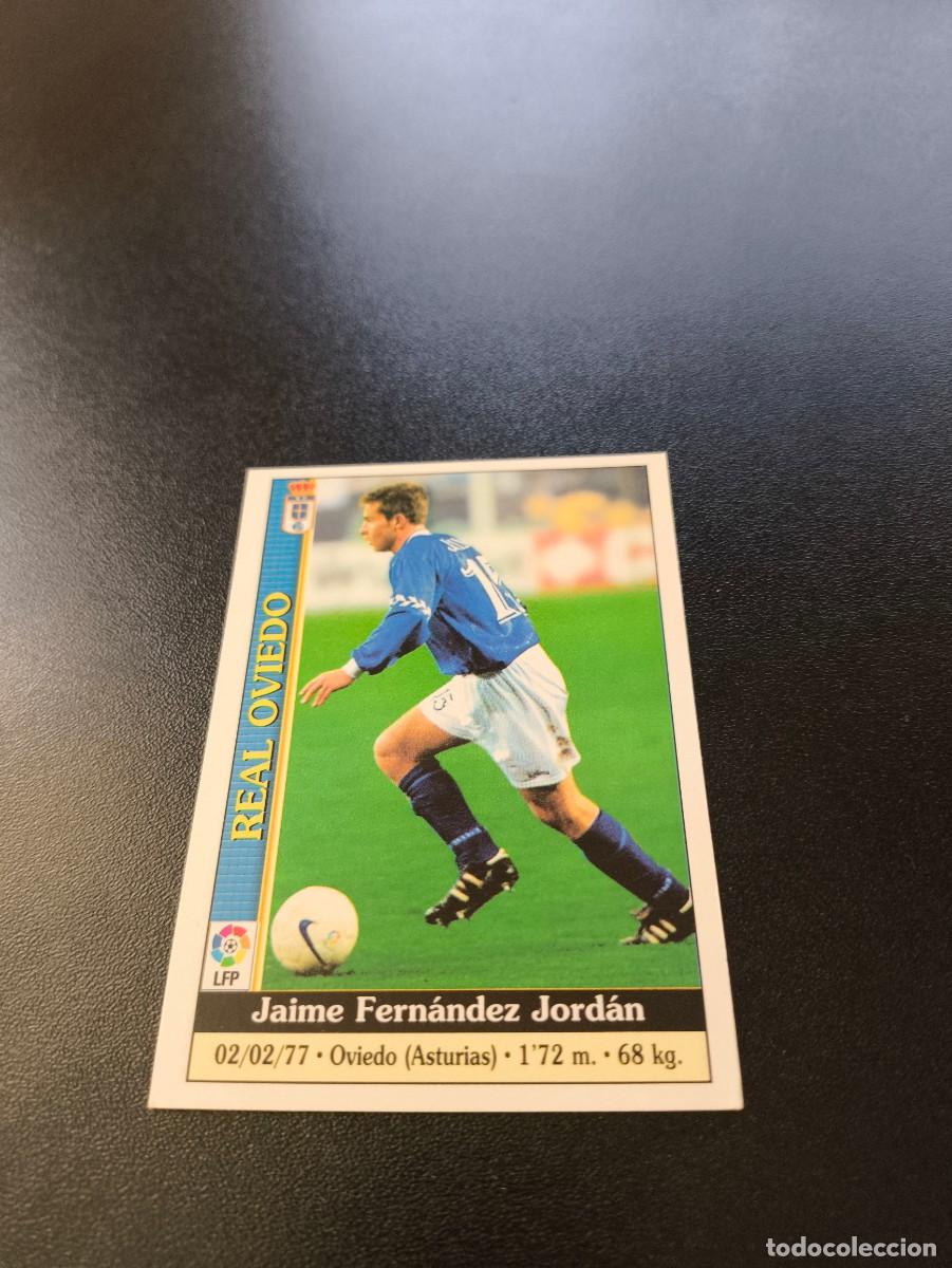 Cromos de F&uacute;tbol: 245 Jaime OVIEDO MUNDICROMO FICHAS LIGA 1999 2000 99 00 NO PANINI ESTE