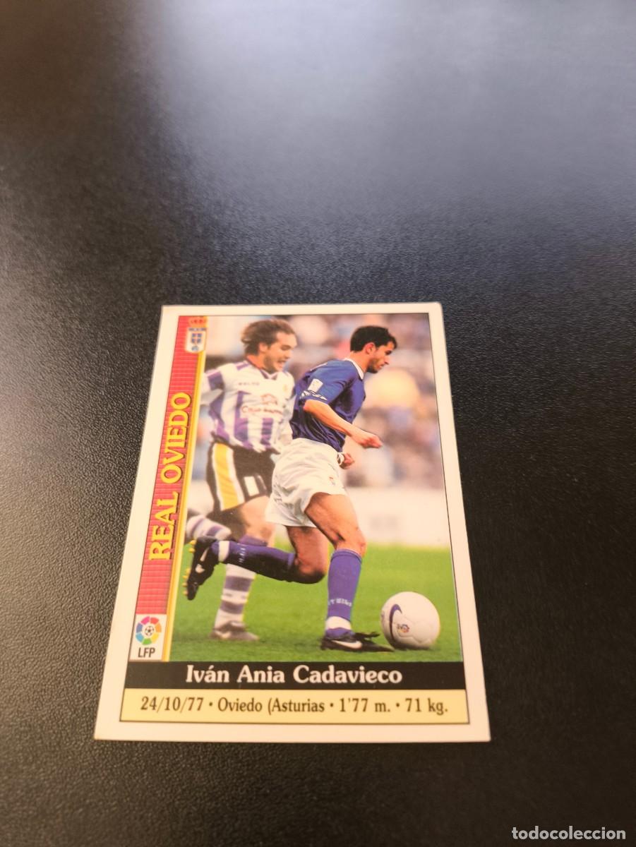 Cromos de F&uacute;tbol: 248 Ivan Ania OVIEDO MUNDICROMO FICHAS LIGA 1999 2000 99 00 NO PANINI ESTE