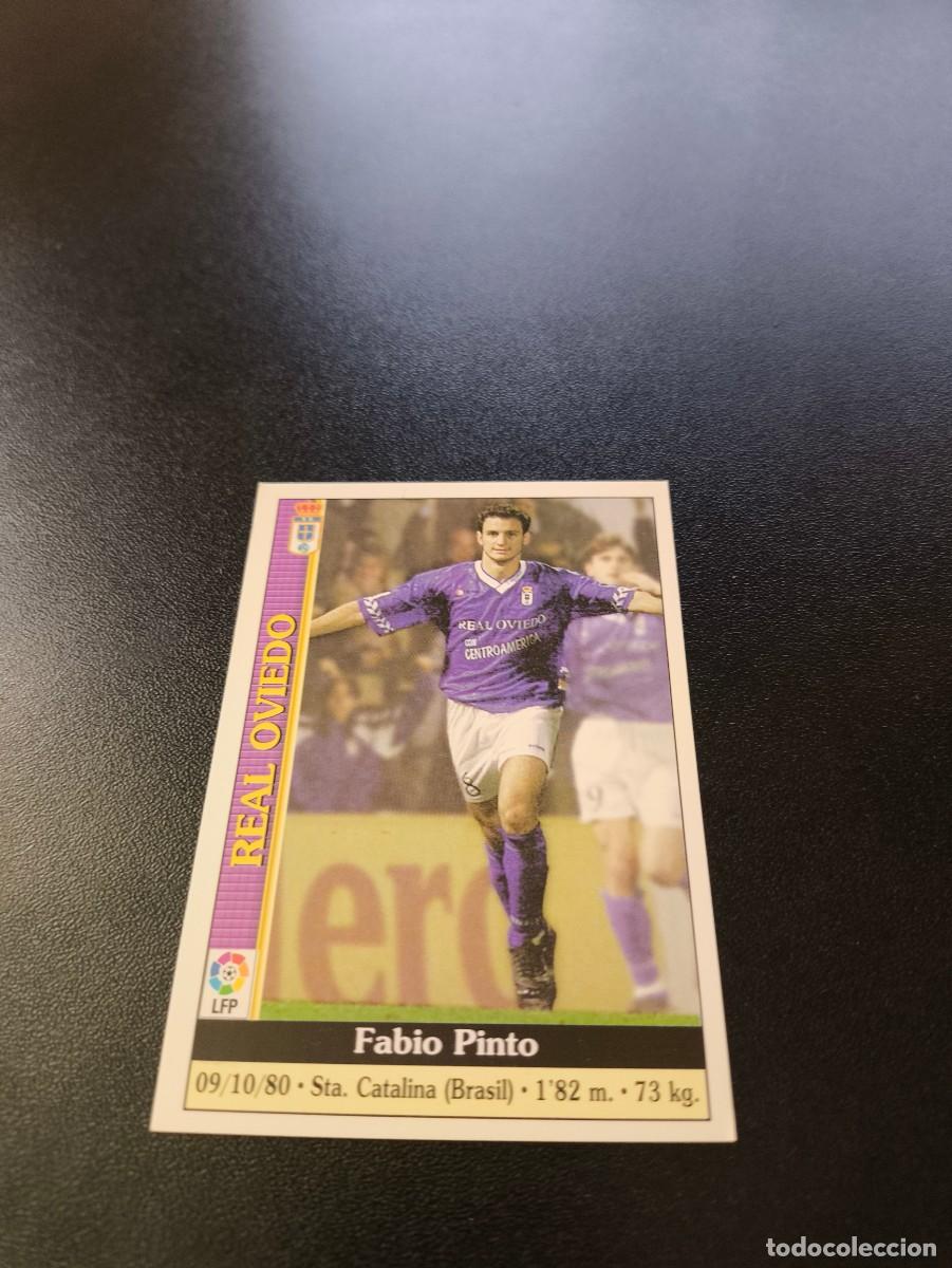 Cromos de F&uacute;tbol: 250 Fabio Pinto OVIEDO MUNDICROMO FICHAS LIGA 1999 2000 99 00 NO PANINI ESTE