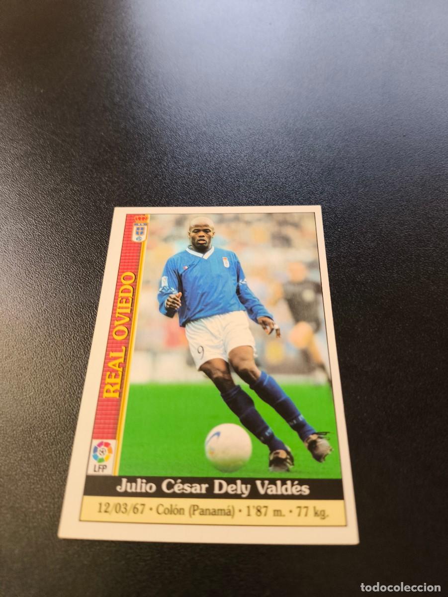 Cromos de F&uacute;tbol: 252 Dely Valdes OVIEDO MUNDICROMO FICHAS LIGA 1999 2000 99 00 NO PANINI ESTE