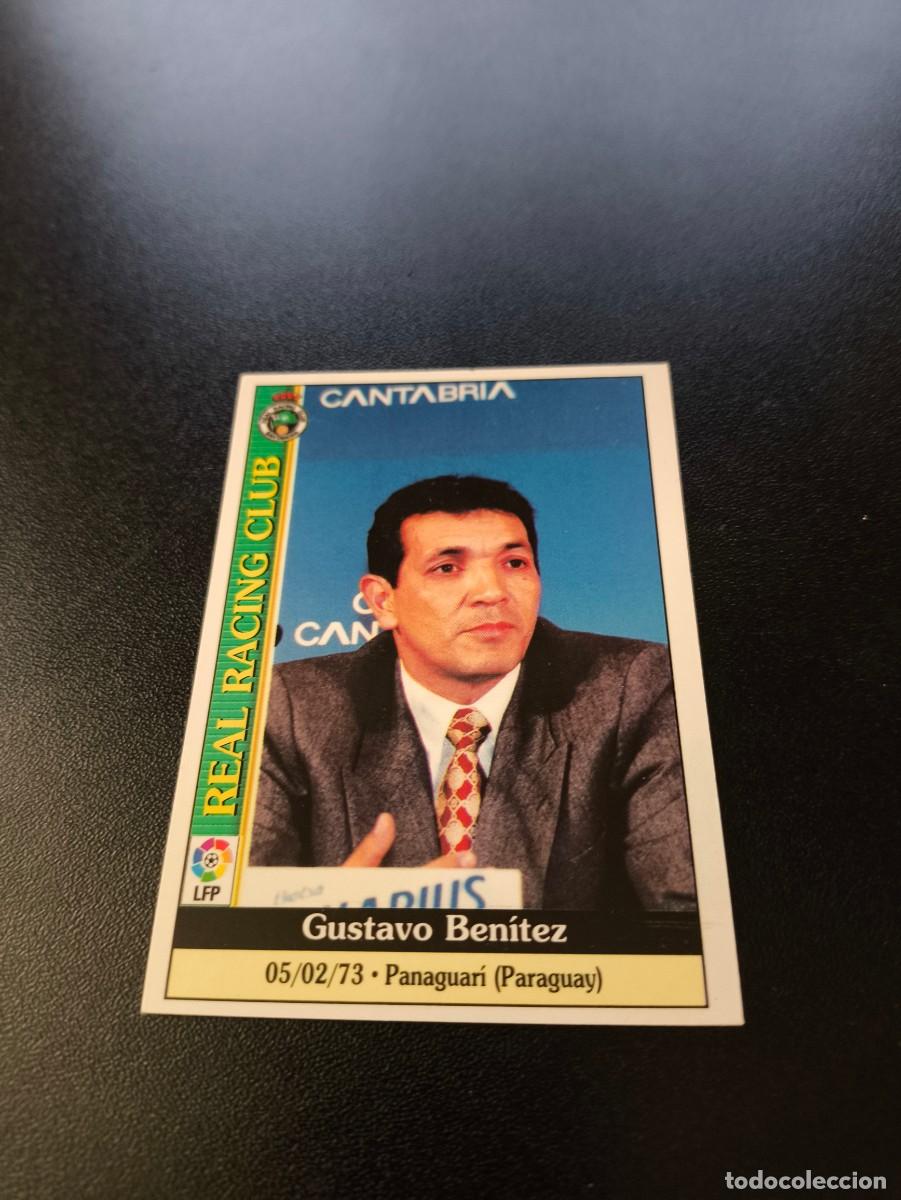 Cromos de F&uacute;tbol: 254 Benitez ERROR RACING DE SANTANDER MUNDICROMO FICHAS LIGA 1999 2000 99 00 NO PANINI ESTE