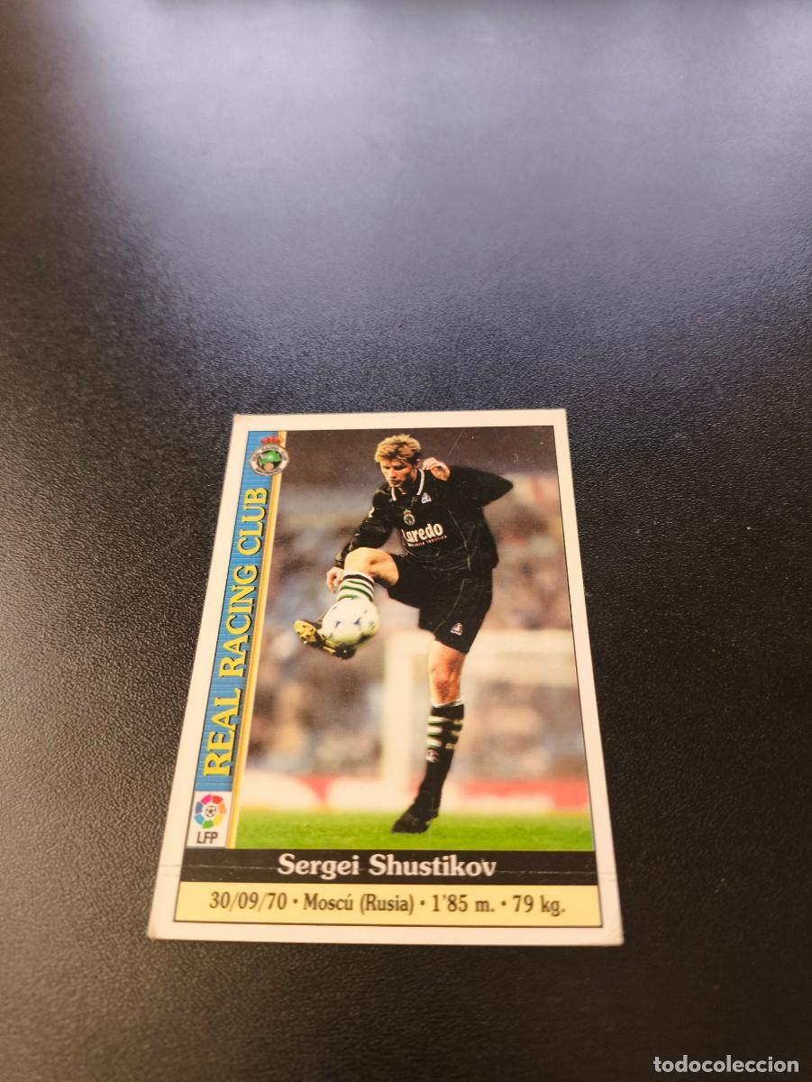 Cromos de F&uacute;tbol: 258 Shustikov RACING DE SANTANDER MUNDICROMO FICHAS LIGA 1999 2000 99 00 NO PANINI ESTE