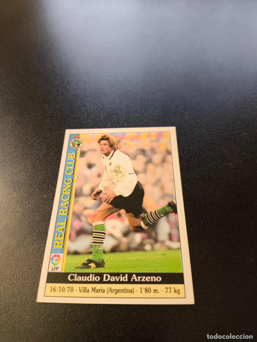 Cromos de F&uacute;tbol: 259 Arzeno RACING DE SANTANDER MUNDICROMO FICHAS LIGA 1999 2000 99 00 NO PANINI ESTE