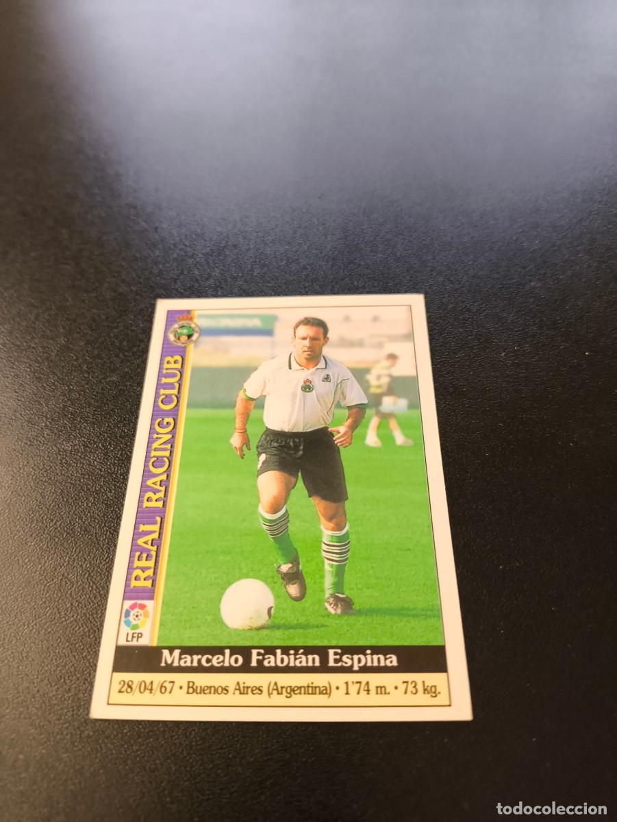 Cromos de F&uacute;tbol: 261 Espina ALTA RACING DE SANTANDER MUNDICROMO FICHAS LIGA 1999 2000 99 00 NO PANINI ESTE