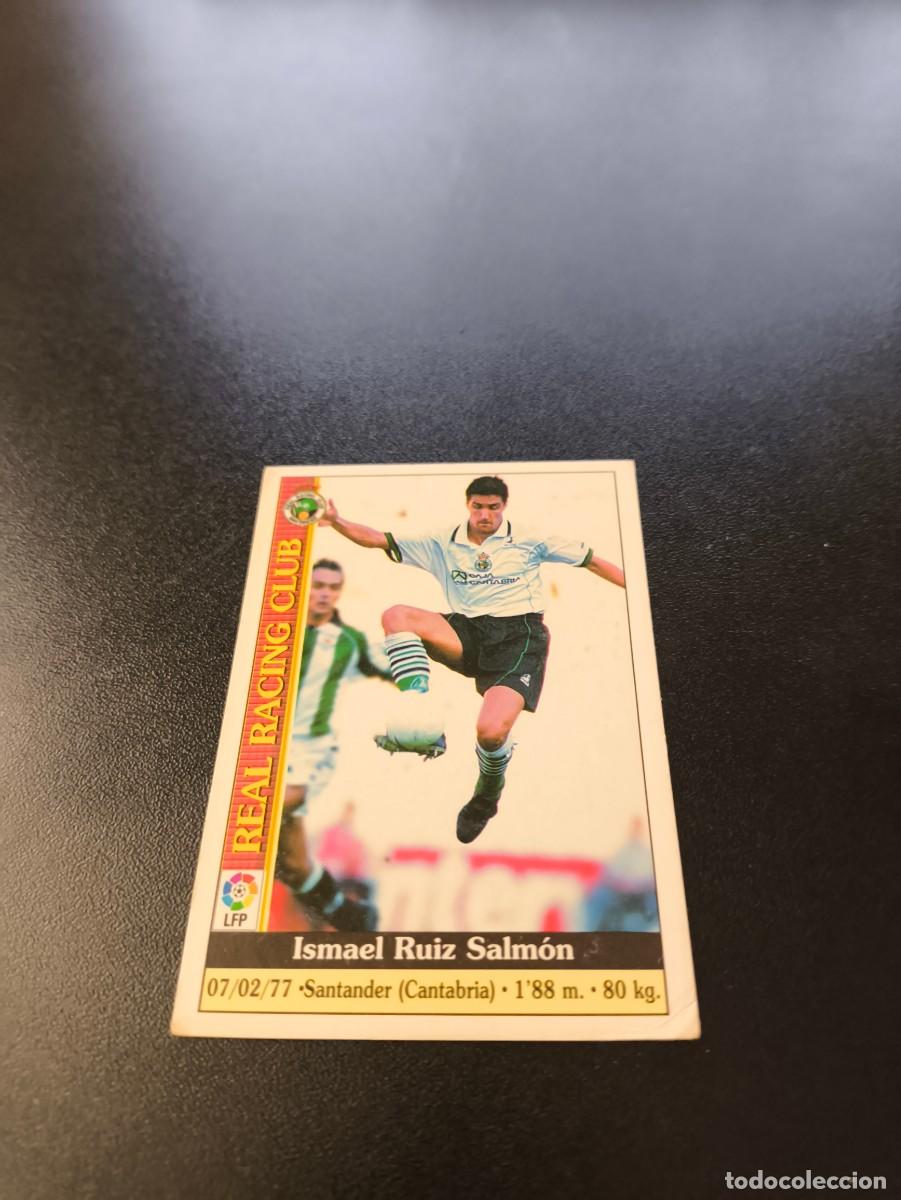 Cromos de F&uacute;tbol: 262 Ismael RACING DE SANTANDER MUNDICROMO FICHAS LIGA 1999 2000 99 00 NO PANINI ESTE