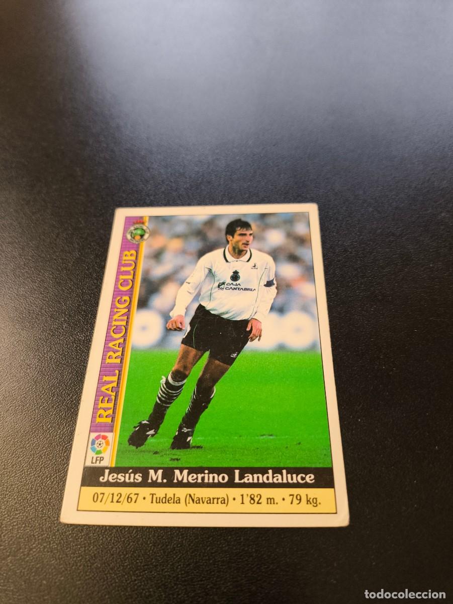 Cromos de F&uacute;tbol: 264 Merino BAJA RACING DE SANTANDER MUNDICROMO FICHAS LIGA 1999 2000 99 00 NO PANINI ESTE