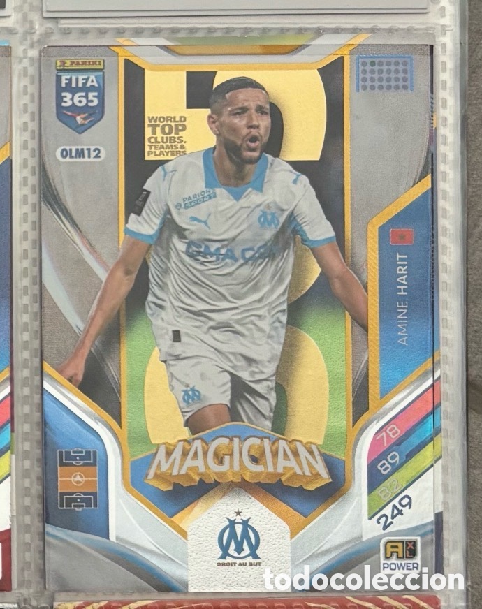 Cartes &agrave; collectionner de Football: MAGICIAN AMINE HARIT OLYMPIQUE MARSELLA Panini Adrenalyn XL FIFA 365 2026