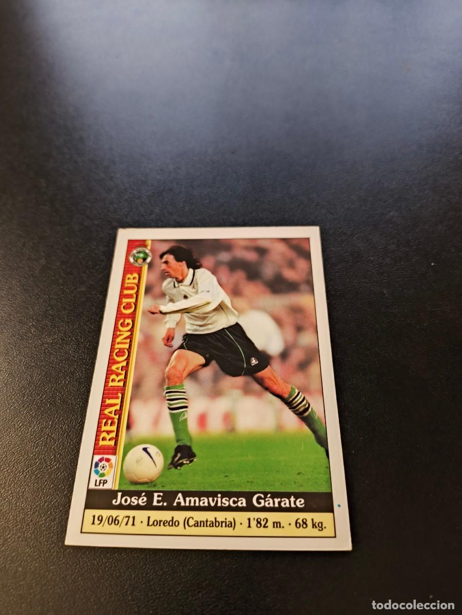 Cartes &agrave; collectionner de Football: 266 Amavisca RACING DE SANTANDER MUNDICROMO FICHAS LIGA 1999 2000 99 00 NO PANINI ESTE