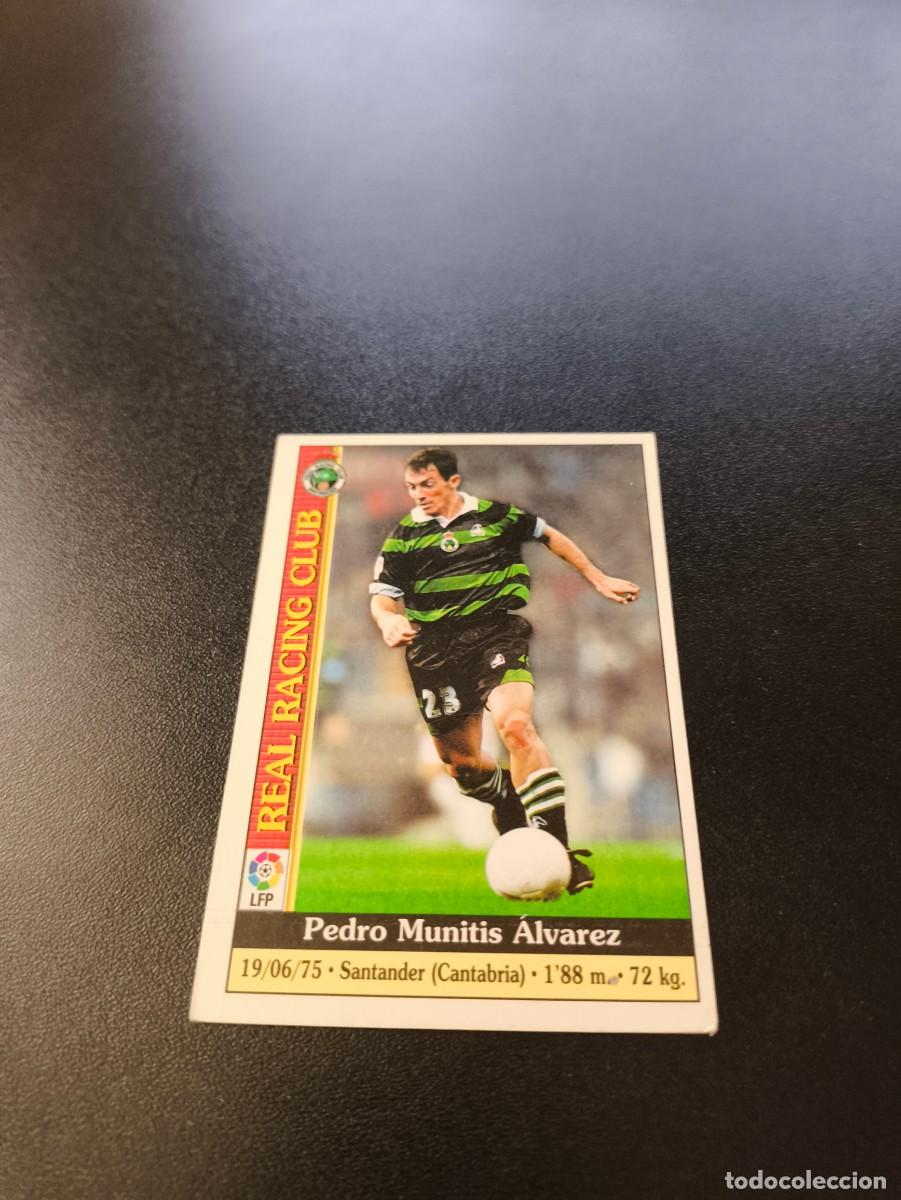 Cartes &agrave; collectionner de Football: 270 Munitis RACING DE SANTANDER MUNDICROMO FICHAS LIGA 1999 2000 99 00 NO PANINI ESTE
