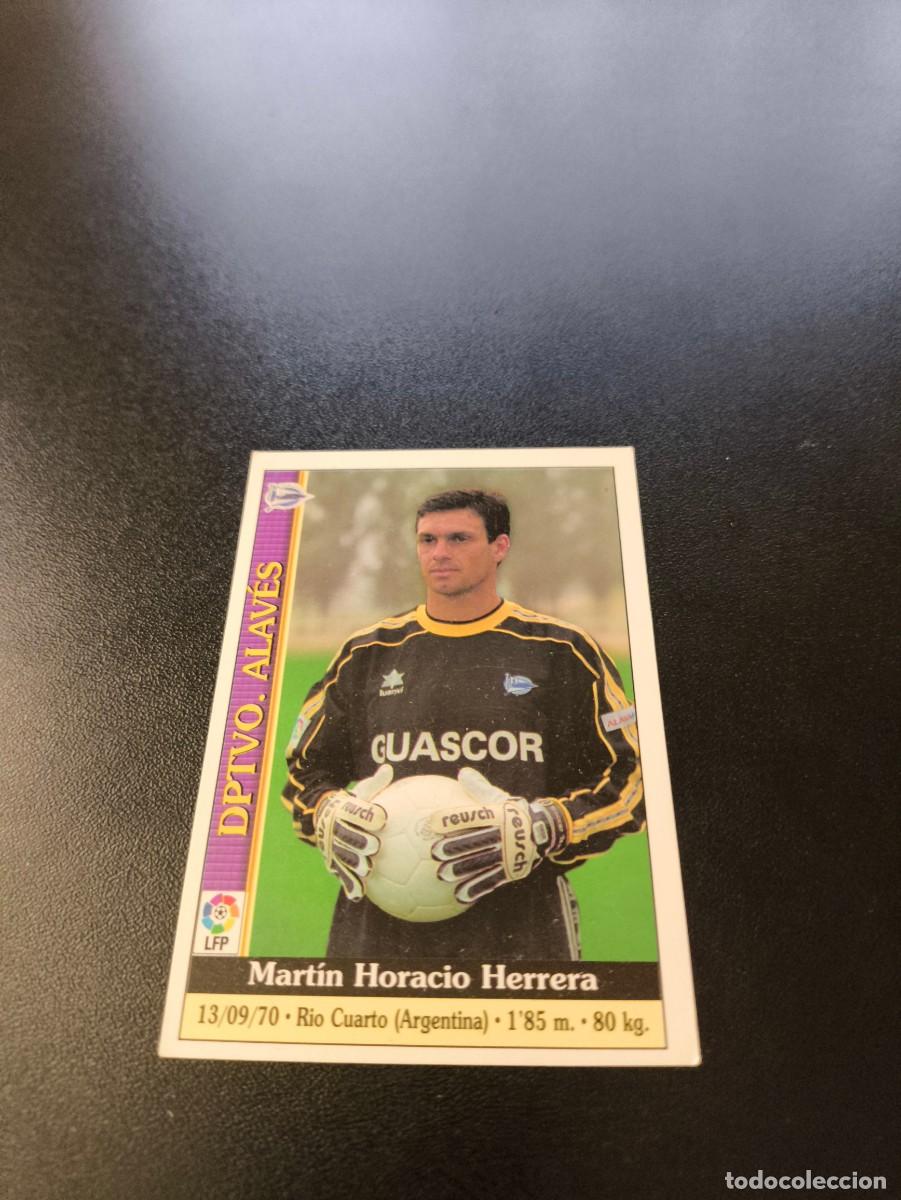 Cartes &agrave; collectionner de Football: 274 Herrera CORREGIDO ALAVES MUNDICROMO FICHAS LIGA 1999 2000 99 00 NO PANINI ESTE
