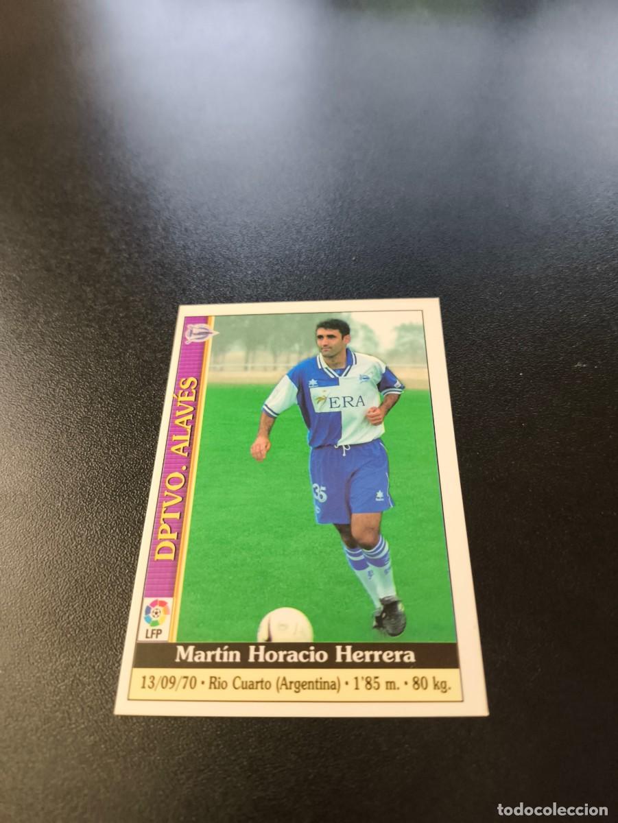 Fu&szlig;ball-Sticker: 274 Herrera ERROR ALAVES MUNDICROMO FICHAS LIGA 1999 2000 99 00 NO PANINI ESTE