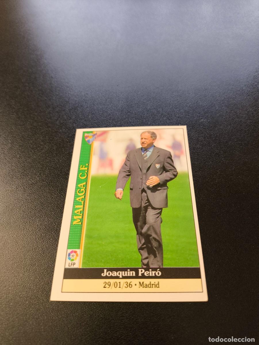 Football Stickers: 290 Peir&oacute; MALAGA MUNDICROMO FICHAS LIGA 1999 2000 99 00 NO PANINI ESTE