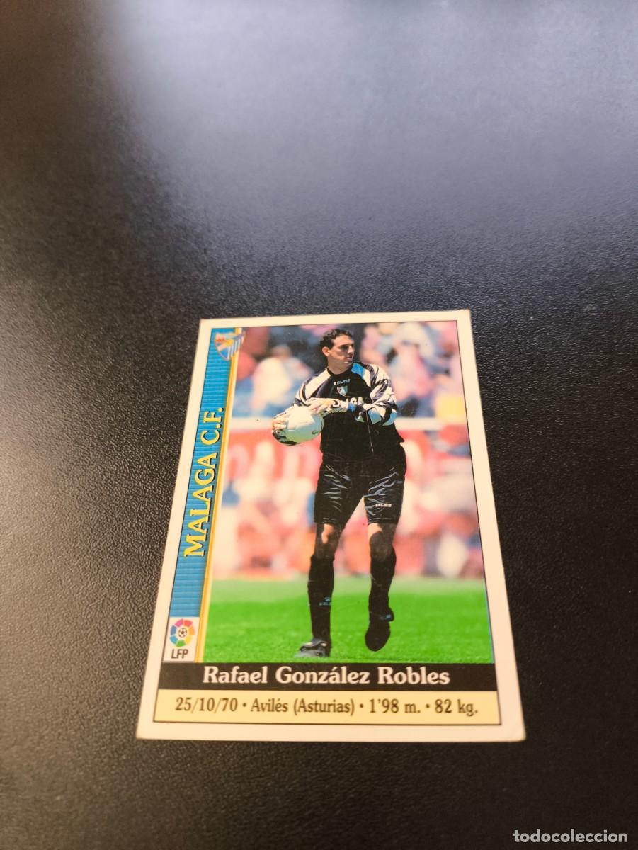 Football Stickers: 291 Rafa MALAGA MUNDICROMO FICHAS LIGA 1999 2000 99 00 NO PANINI ESTE