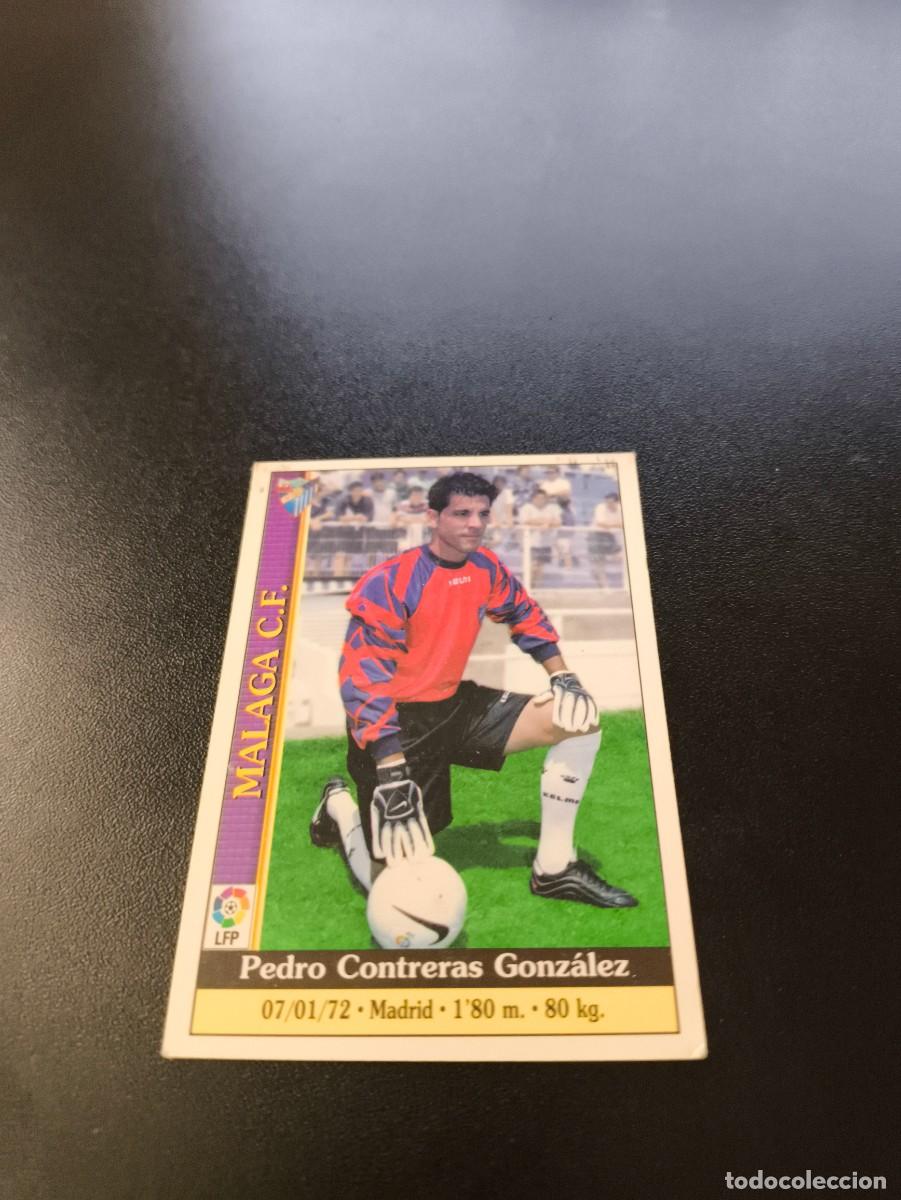 Football Stickers: 292 Contreras MALAGA MUNDICROMO FICHAS LIGA 1999 2000 99 00 NO PANINI ESTE