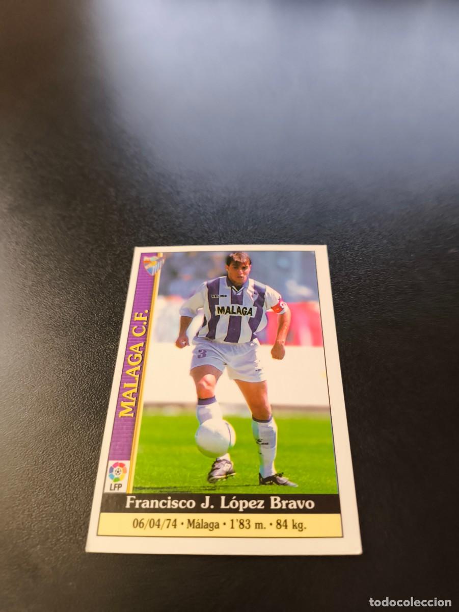 Football Stickers: 293 Bravo MALAGA MUNDICROMO FICHAS LIGA 1999 2000 99 00 NO PANINI ESTE