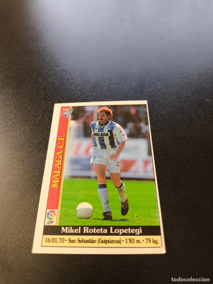 Football Stickers: 294 Roteta MALAGA MUNDICROMO FICHAS LIGA 1999 2000 99 00 NO PANINI ESTE