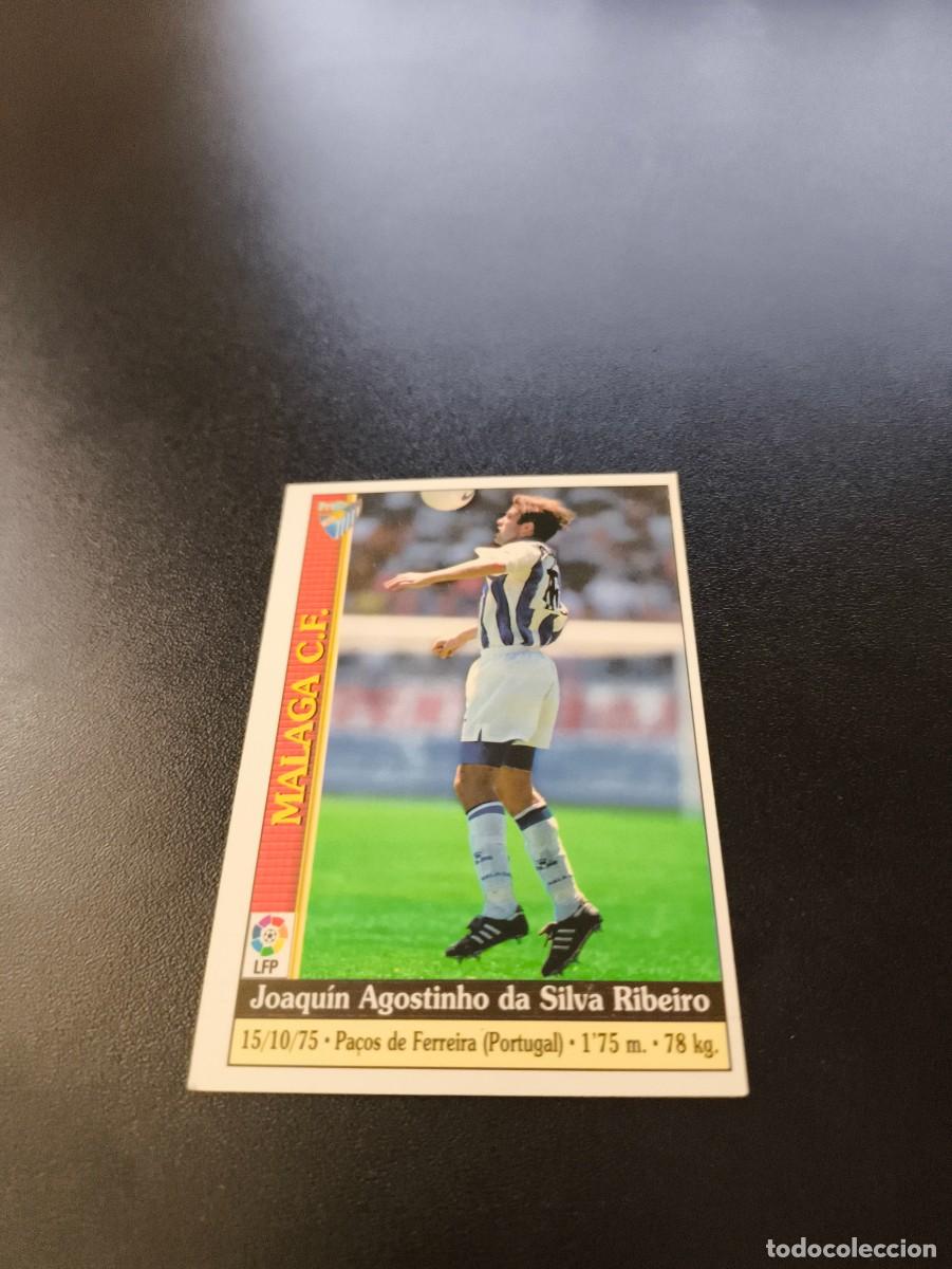 Football Stickers: 302 Agostinho MALAGA MUNDICROMO FICHAS LIGA 1999 2000 99 00 NO PANINI ESTE