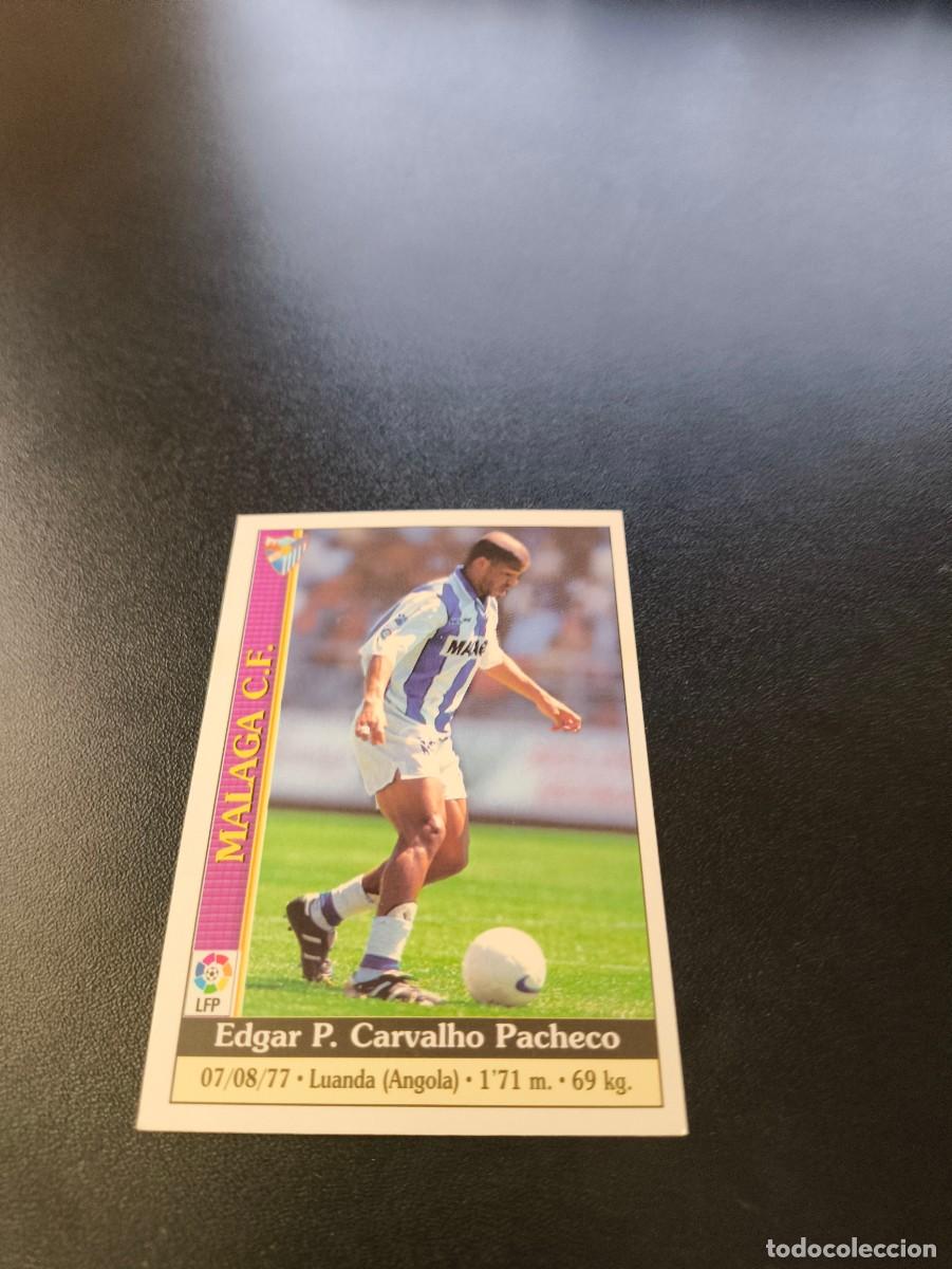Football Stickers: 304 Edgar MALAGA MUNDICROMO FICHAS LIGA 1999 2000 99 00 NO PANINI ESTE