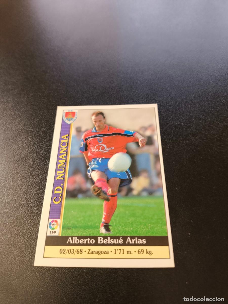 Football Stickers: 311 Belsue NUMANCIA MUNDICROMO FICHAS LIGA 1999 2000 99 00 NO PANINI ESTE