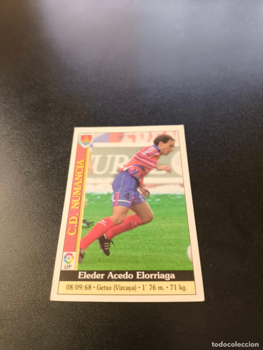 Cartes &agrave; collectionner de Football: 312 Eleder NUMANCIA MUNDICROMO FICHAS LIGA 1999 2000 99 00 NO PANINI ESTE