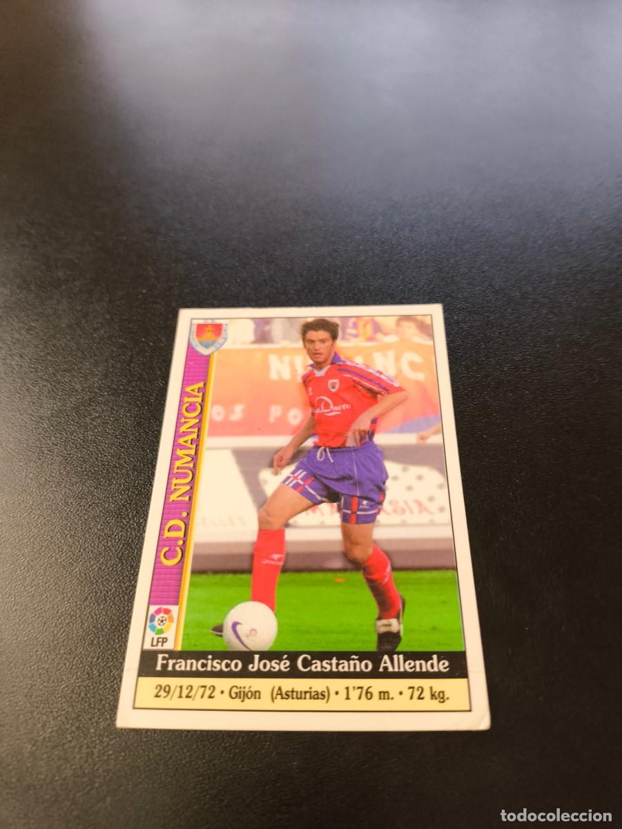 Cartes &agrave; collectionner de Football: 314 Casta&ntilde;o NUMANCIA MUNDICROMO FICHAS LIGA 1999 2000 99 00 NO PANINI ESTE