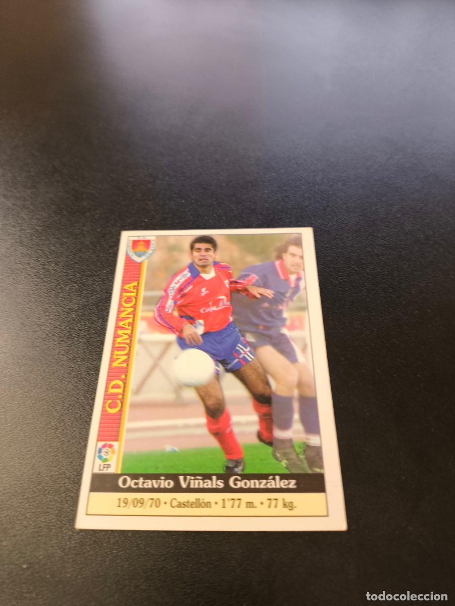 Cartes &agrave; collectionner de Football: 316 Octavio NUMANCIA MUNDICROMO FICHAS LIGA 1999 2000 99 00 NO PANINI ESTE