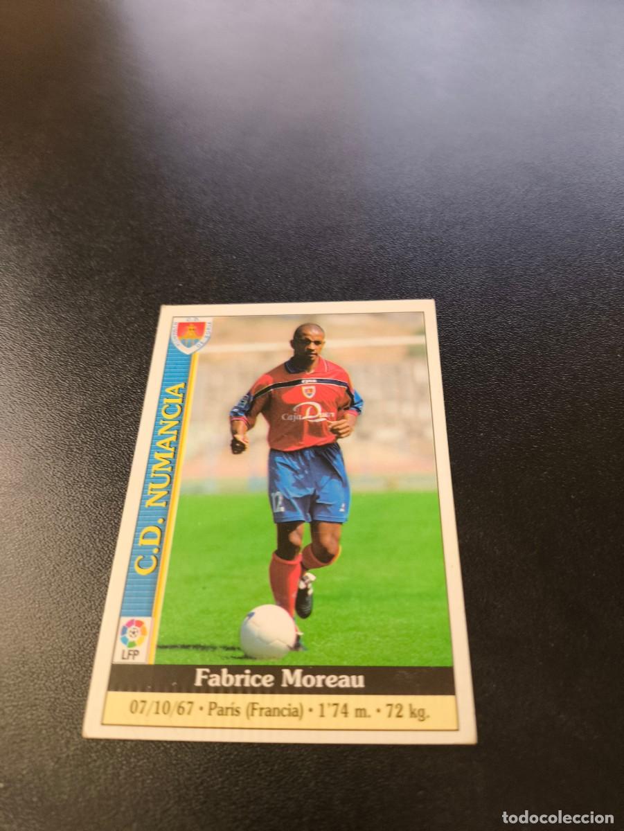 Cartes &agrave; collectionner de Football: 317 Moreau NUMANCIA MUNDICROMO FICHAS LIGA 1999 2000 99 00 NO PANINI ESTE