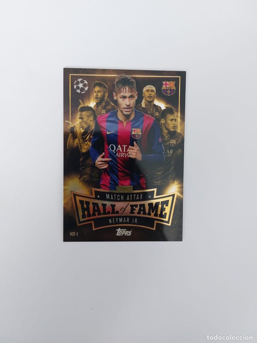 Football Stickers: Neymar hall of fame match attax 25 26 topps fc Barcelona 2025 2026 brasil santos